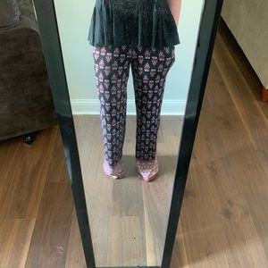 Stretchy Wide Leg Pants